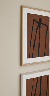 Abstract Man No. 01 by Malene Birger
