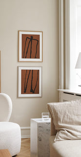 Abstract Man No. 01 by Malene Birger