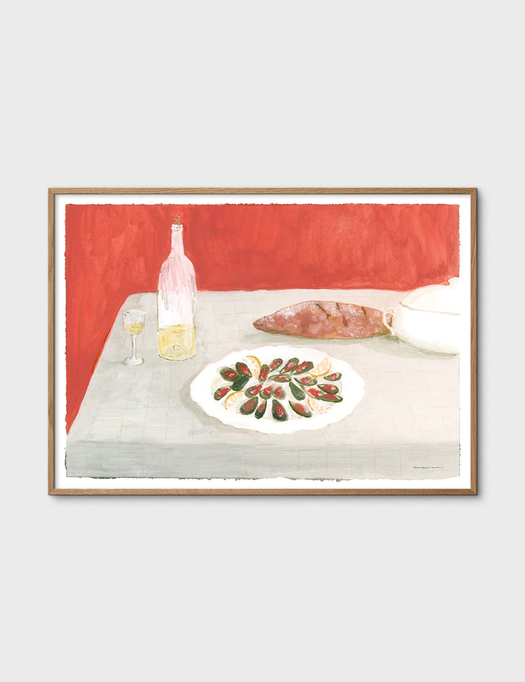 Bodegón con Mejillones by Marina García Fernández