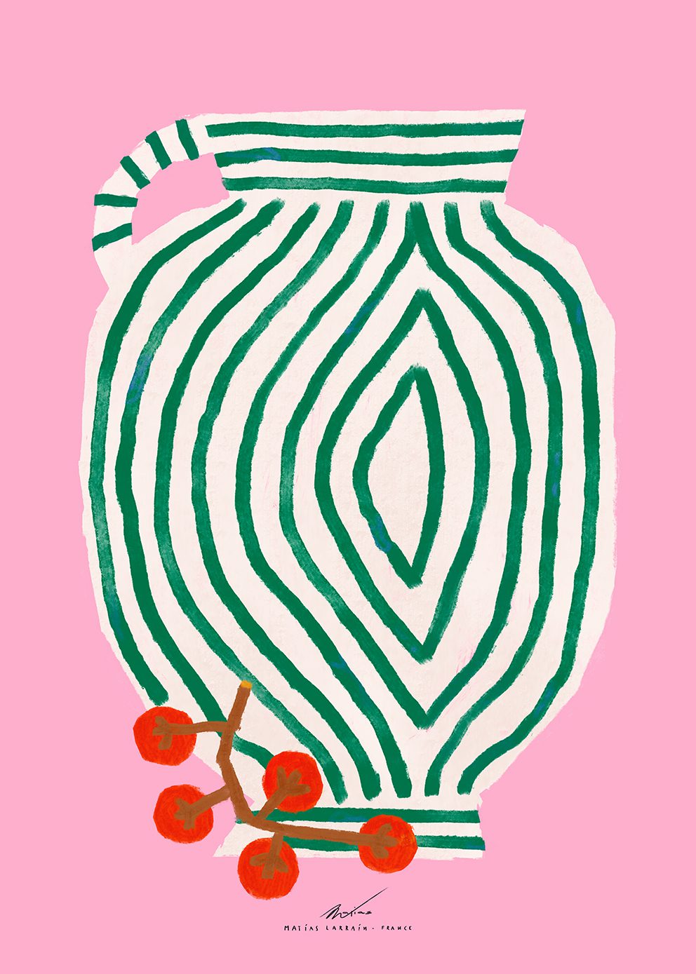 Vase and Currants