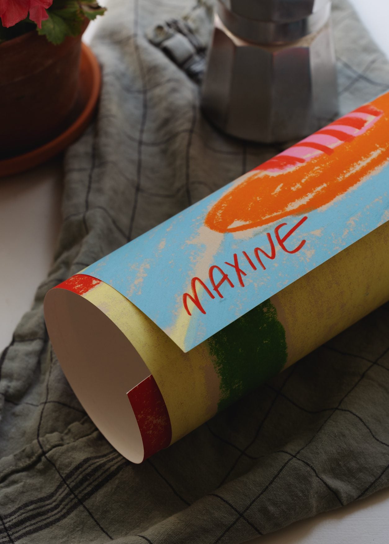 Bialetti and Clementines by Maxine McCrann | The Poster Club