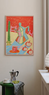Bialetti and Clementines by Maxine McCrann
