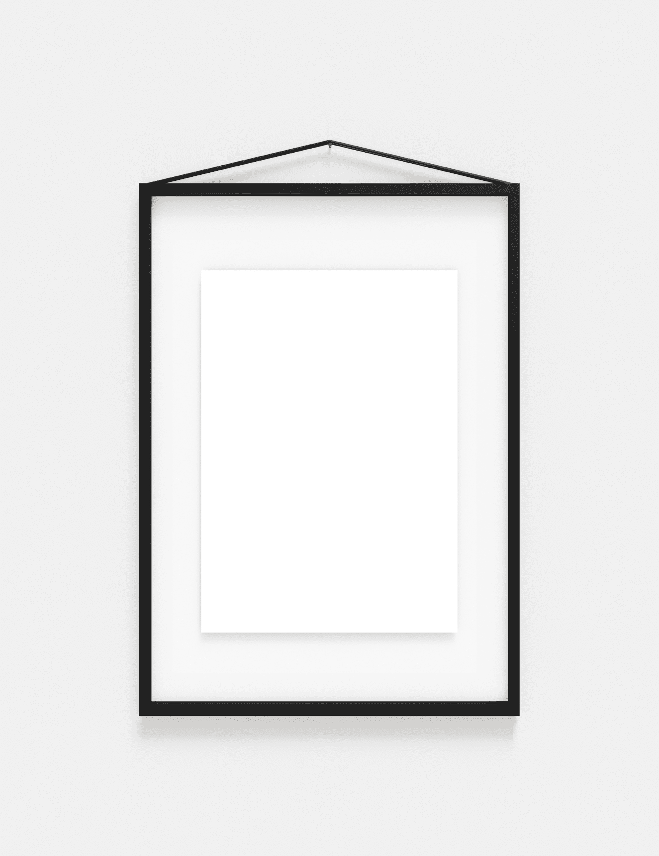 MOEBE Transparent Black Frame - The Poster Club