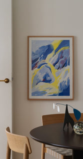 Blue Strokes by Nina Dissing