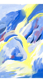 Blue Strokes by Nina Dissing