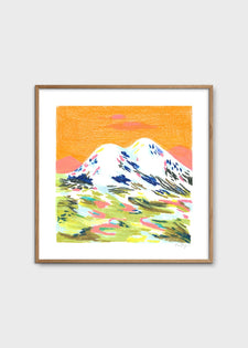 Orange Mountain by Nina Dissing
