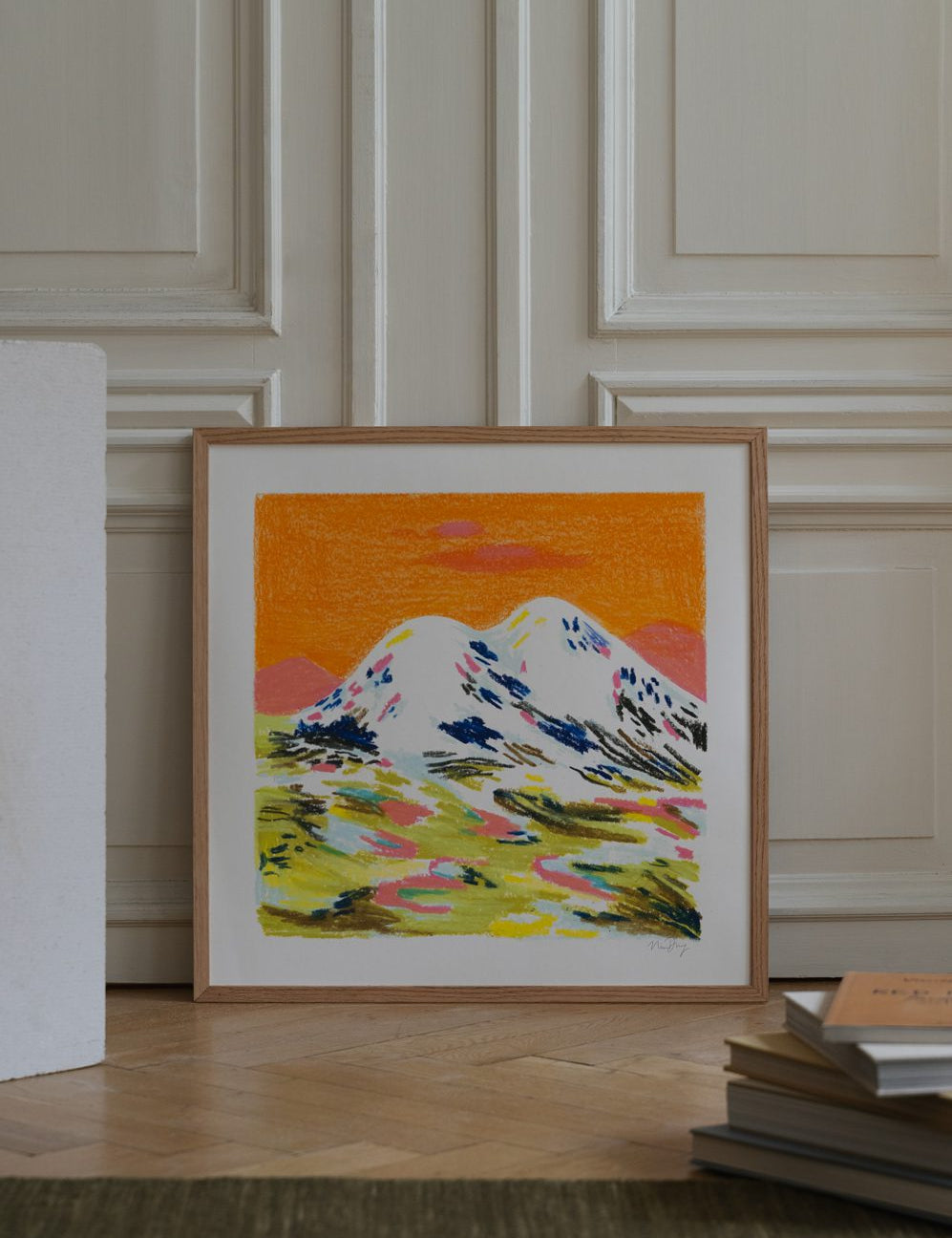 Orange Mountain by Nina Dissing