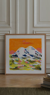 Orange Mountain by Nina Dissing