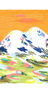 Orange Mountain by Nina Dissing