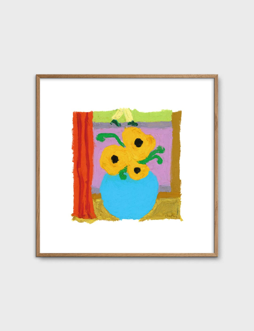 Vase in the Window by Nina Flagstad Kvorning