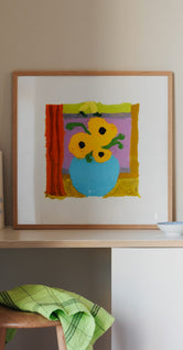 Vase in the Window by Nina Flagstad Kvorning