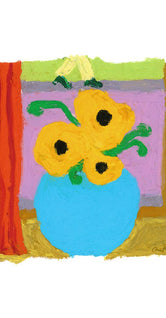 Vase in the Window by Nina Flagstad Kvorning