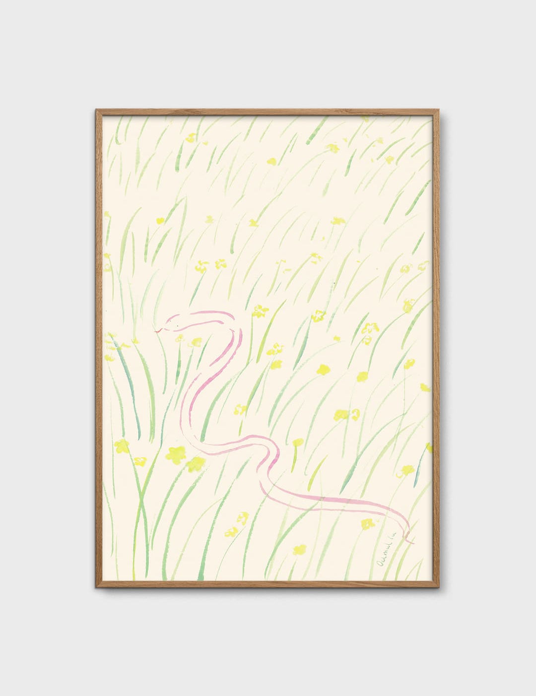 Daffodils and Snake by Oamul