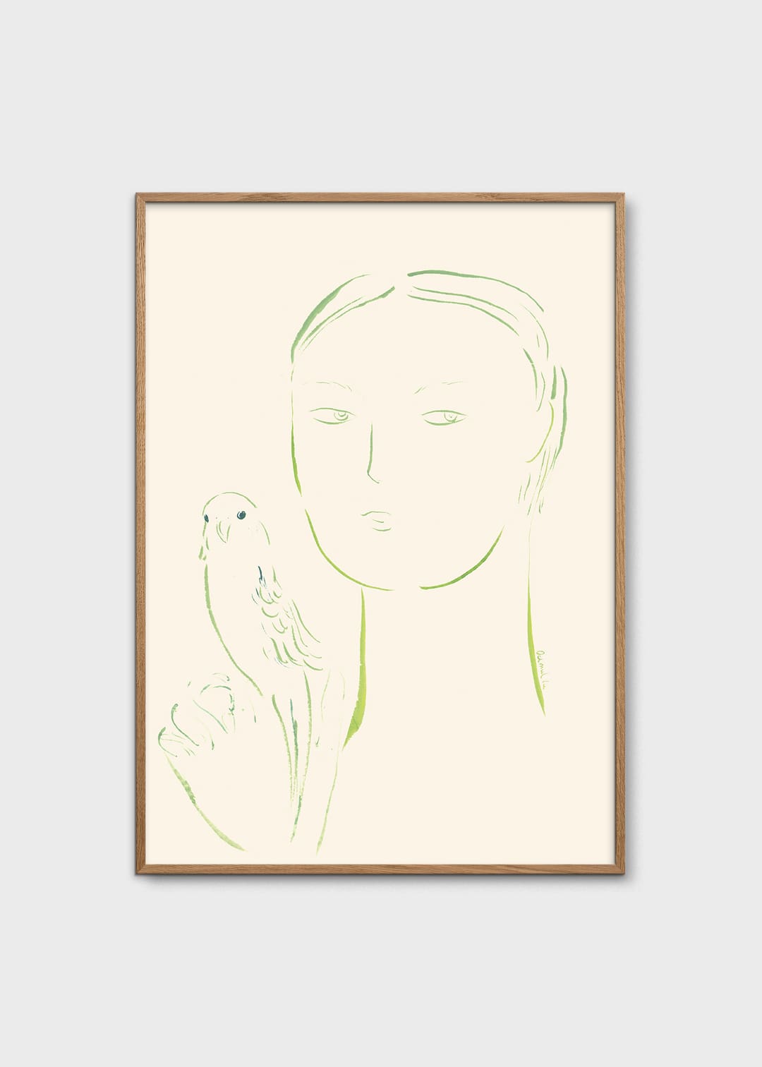 Boy and Parrot 02 by Oamul