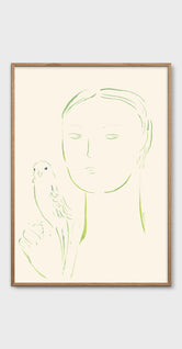 Boy and Parrot 02 by Oamul