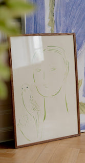 Boy and Parrot 02 by Oamul
