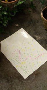 Daffodils and Snake by Oamul