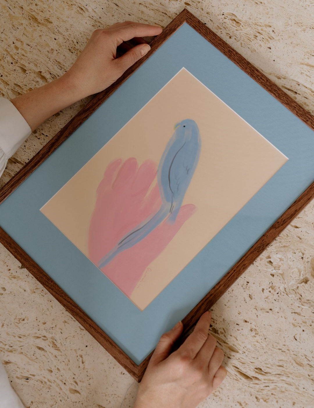 Parrot in Hand