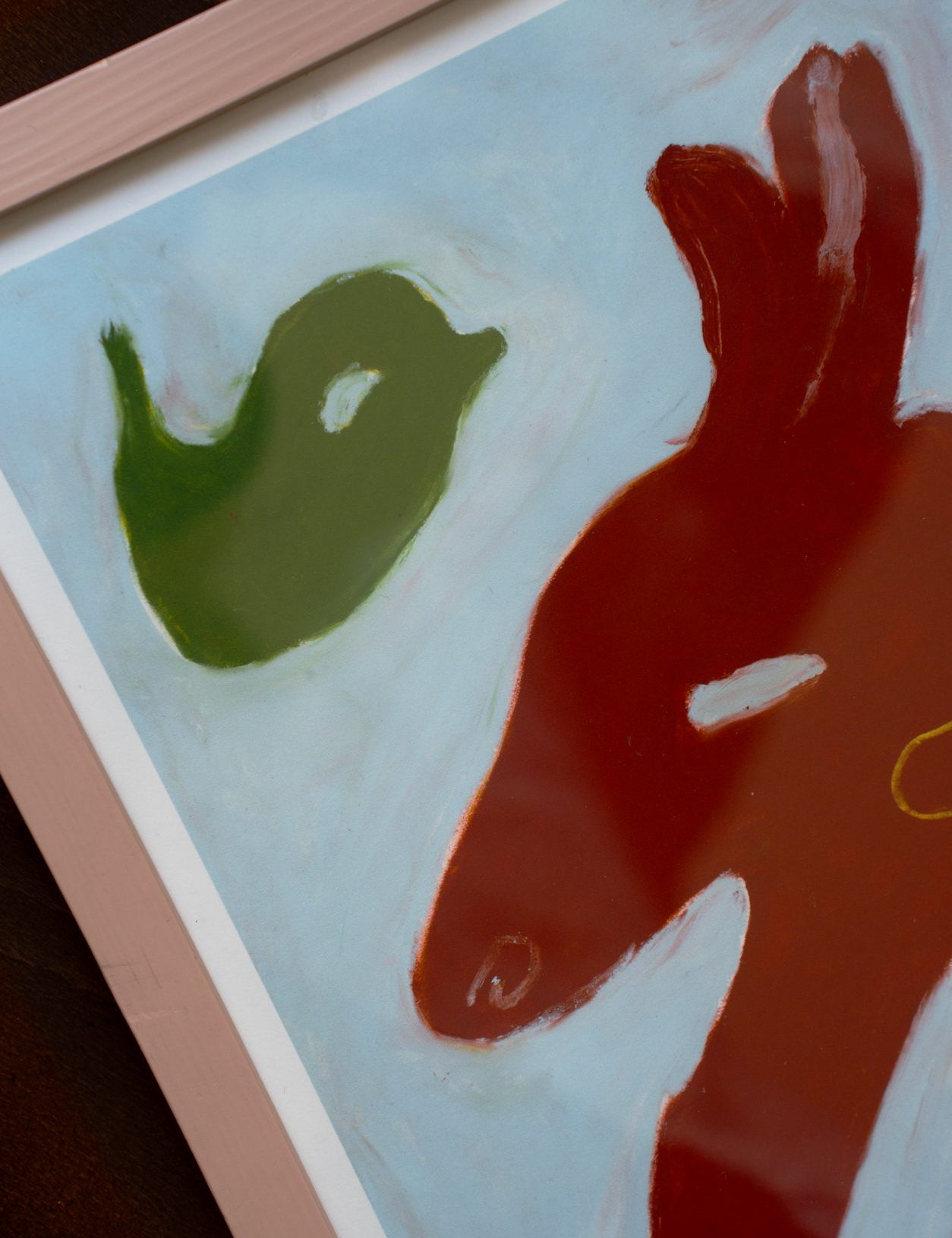 Red Animal and Little Bird