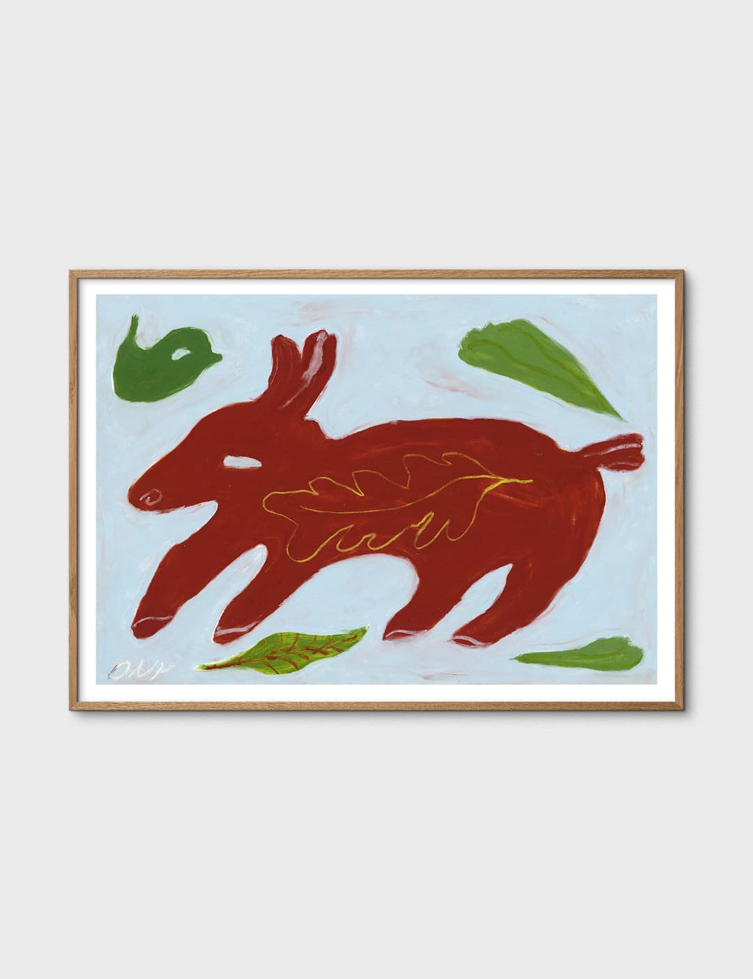 Red Animal and Little Bird by Ojuna Njama Petersen