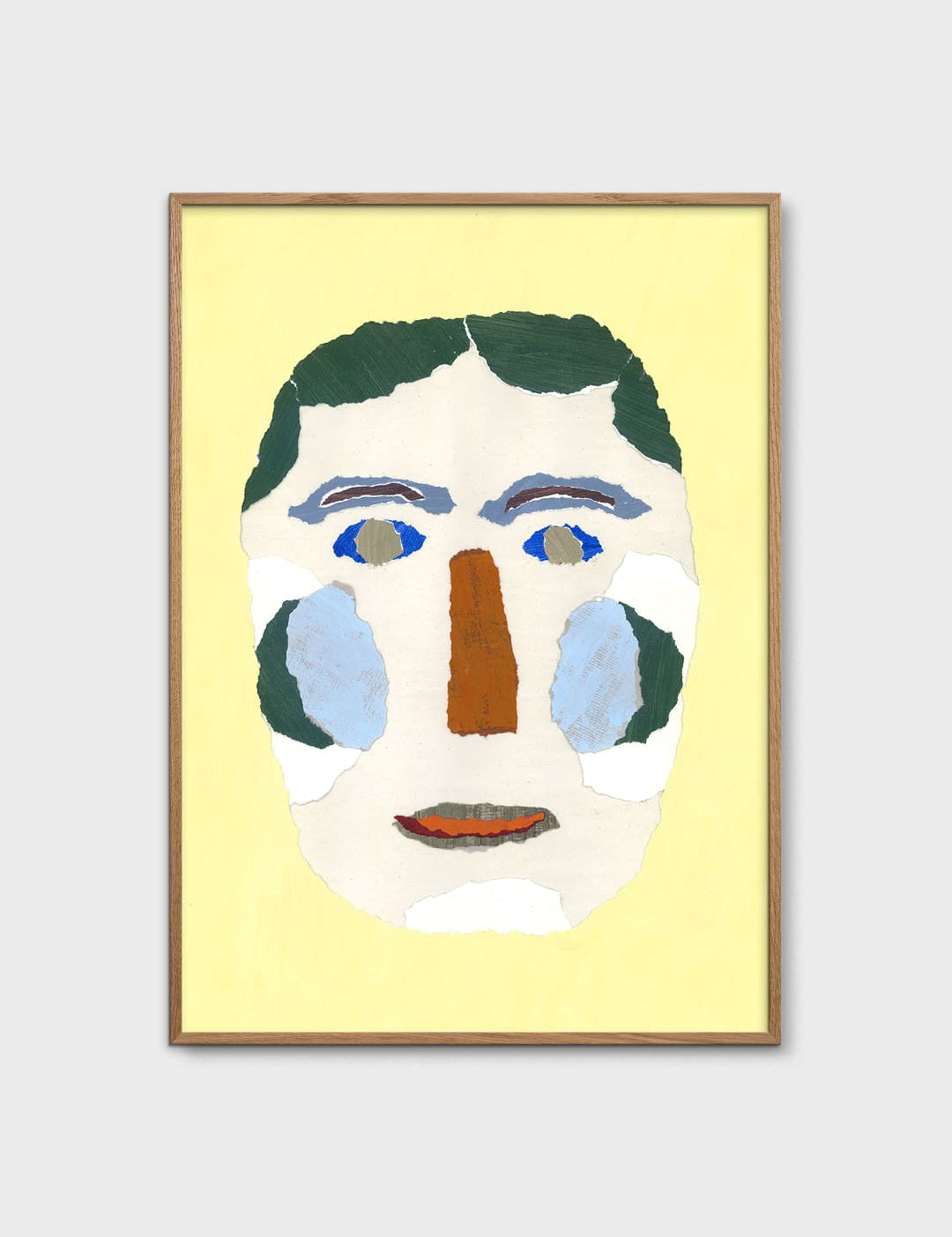 Blue Cheek Portrait by Park Pardon