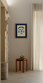 Blue Cheek Portrait by Park Pardon