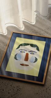 Blue Cheek Portrait by Park Pardon
