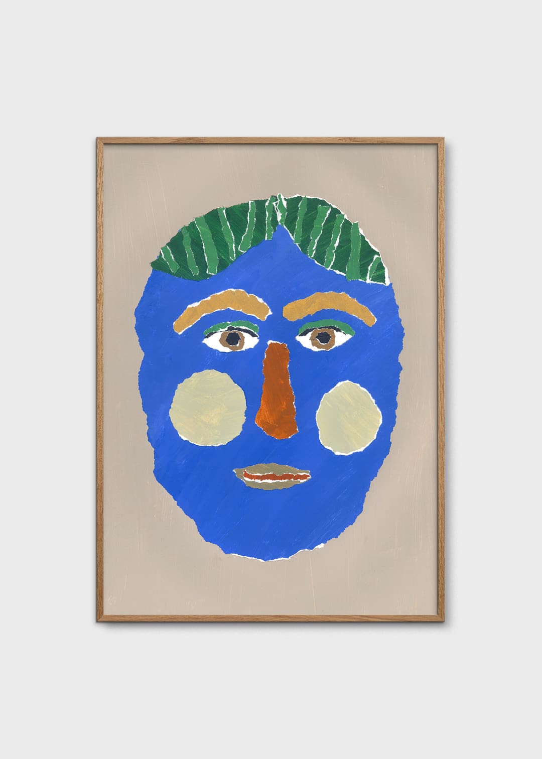 Green Hair Portrait by Park Pardon