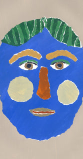 Green Hair Portrait by Park Pardon