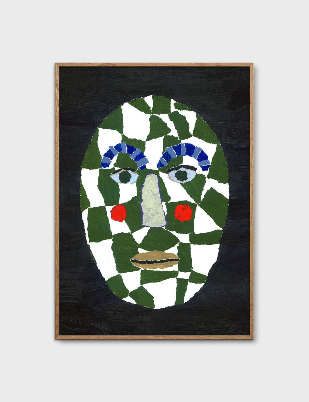 Red Cheek Portrait by Park Pardon
