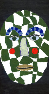 Red Cheek Portrait by Park Pardon