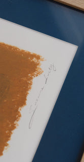 Blue Passepartout - The Poster Club