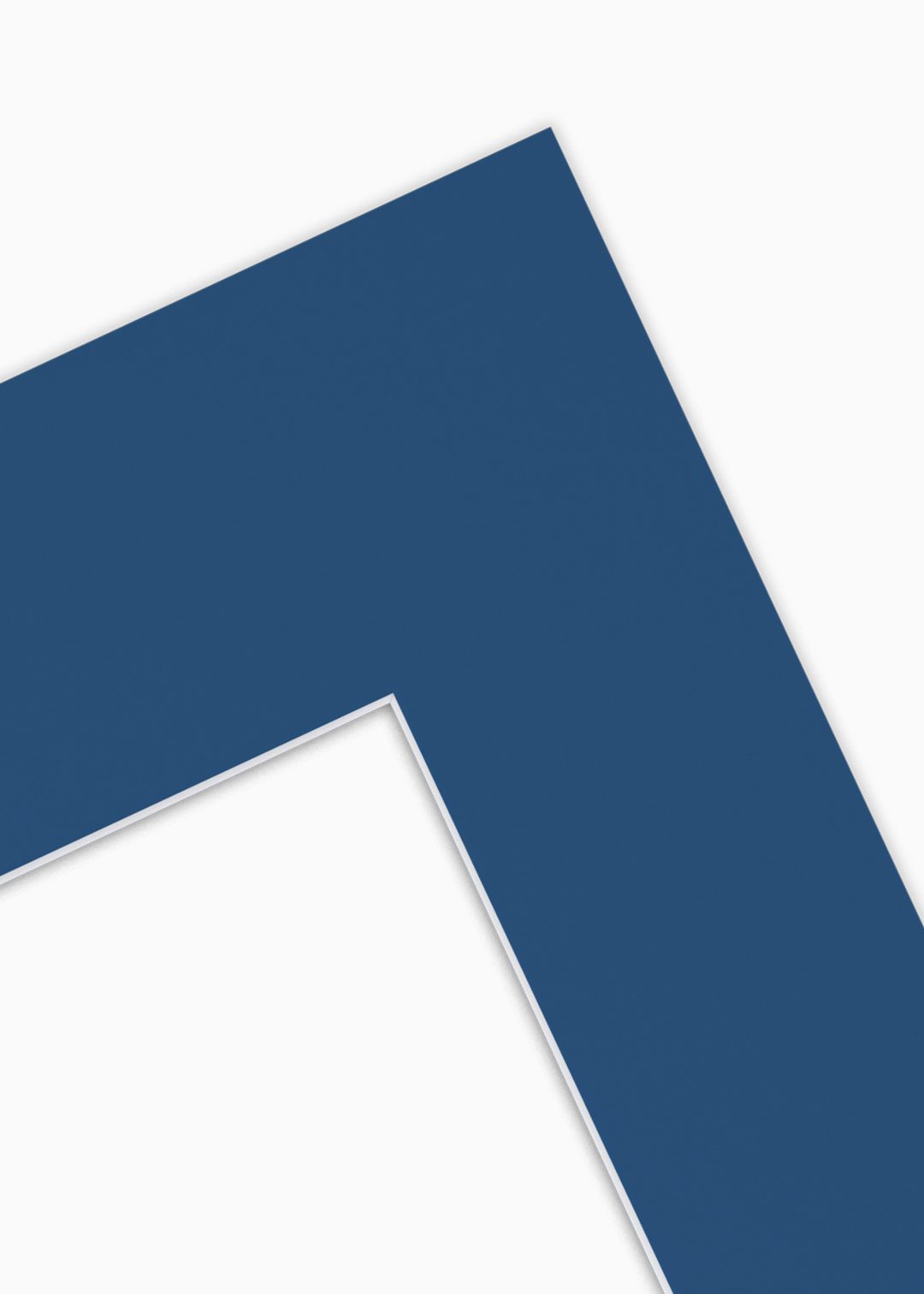 Blue Passepartout - The Poster Club