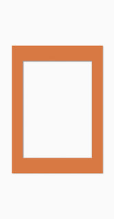 Orange Passepartout