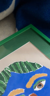 Green Passepartout - The Poster Club