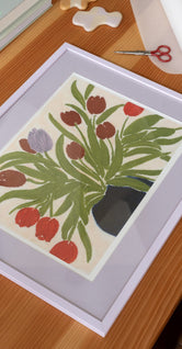 Lavender Passepartout - The Poster Club
