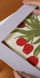 Lavender Passepartout - The Poster Club