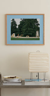 Light Blue Passepartout - The Poster Club