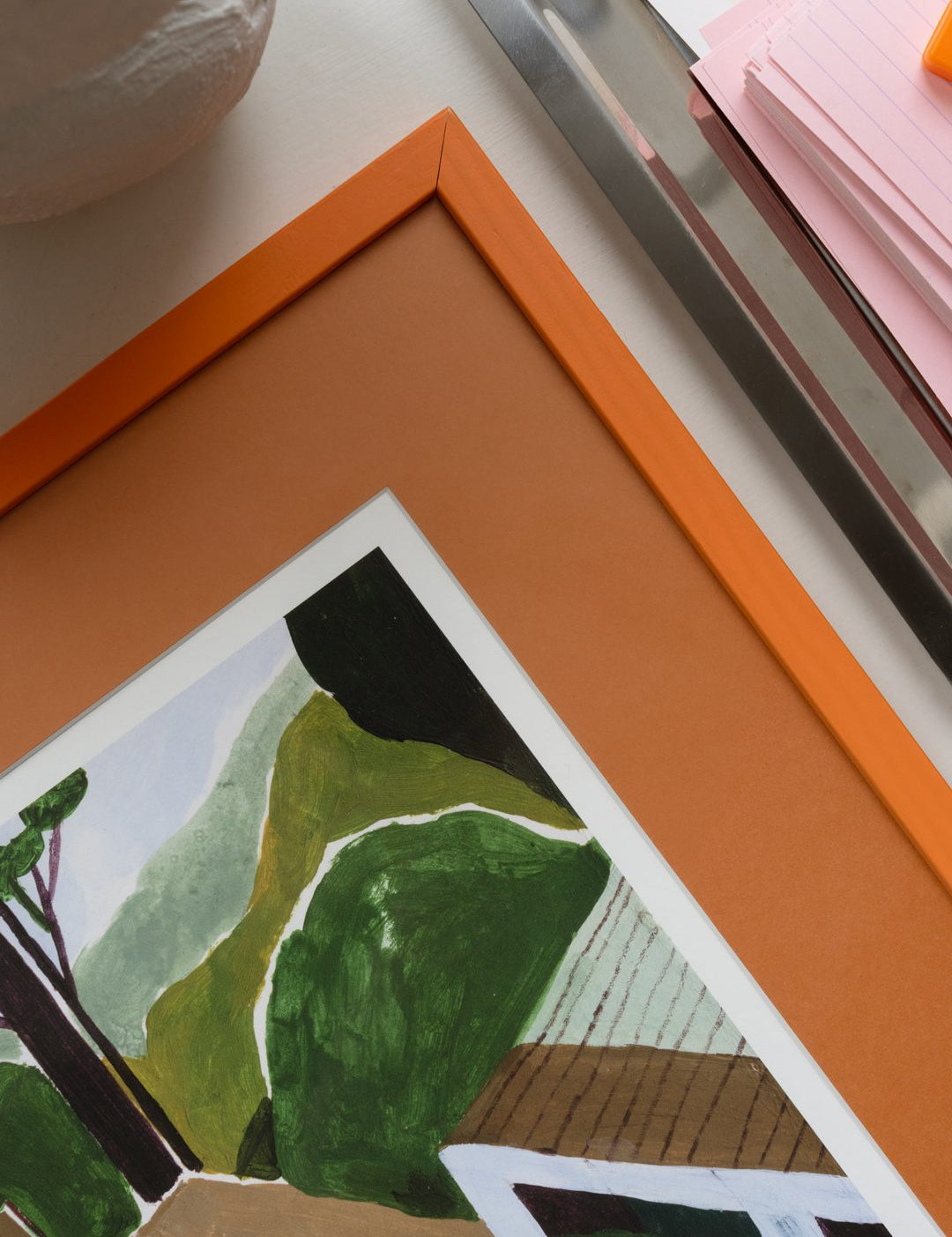 Orange Passepartout
