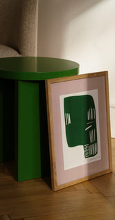 Pink Passepartout - The Poster Club