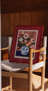 Red Passepartout - The Poster Club