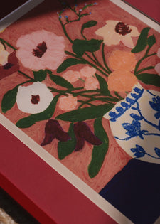 Red Passepartout - The Poster Club