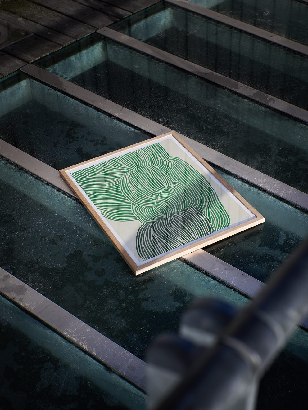 Green Ocean by Rebecca Hein | The Poster Club
