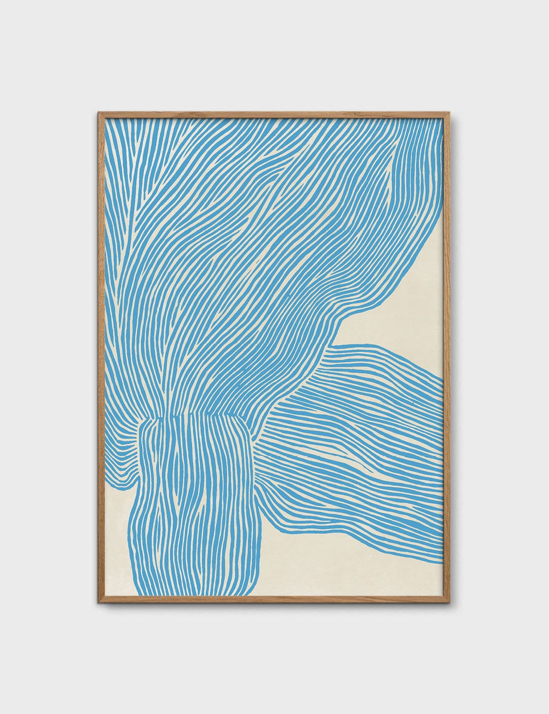 The Line - Blue by Rebecca Hein