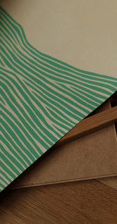 The Line - Green by Rebecca Hein
