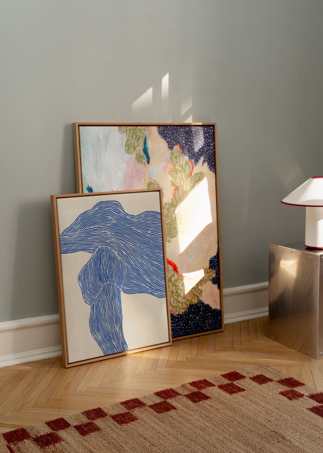 The Line - Navy by Rebecca Hein