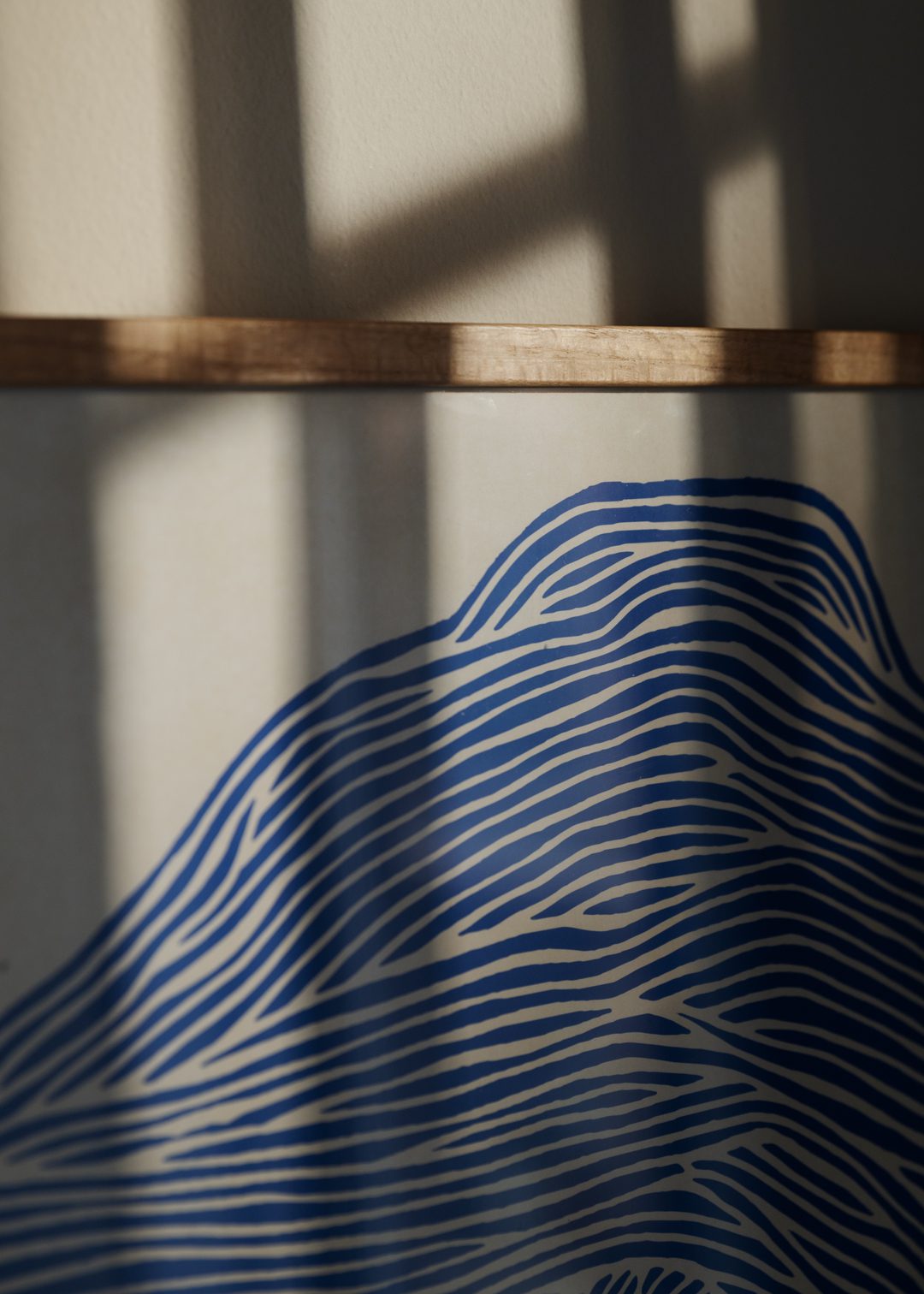The Line - Navy by Rebecca Hein
