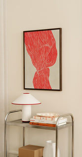 The Line - Red by Rebecca Hein