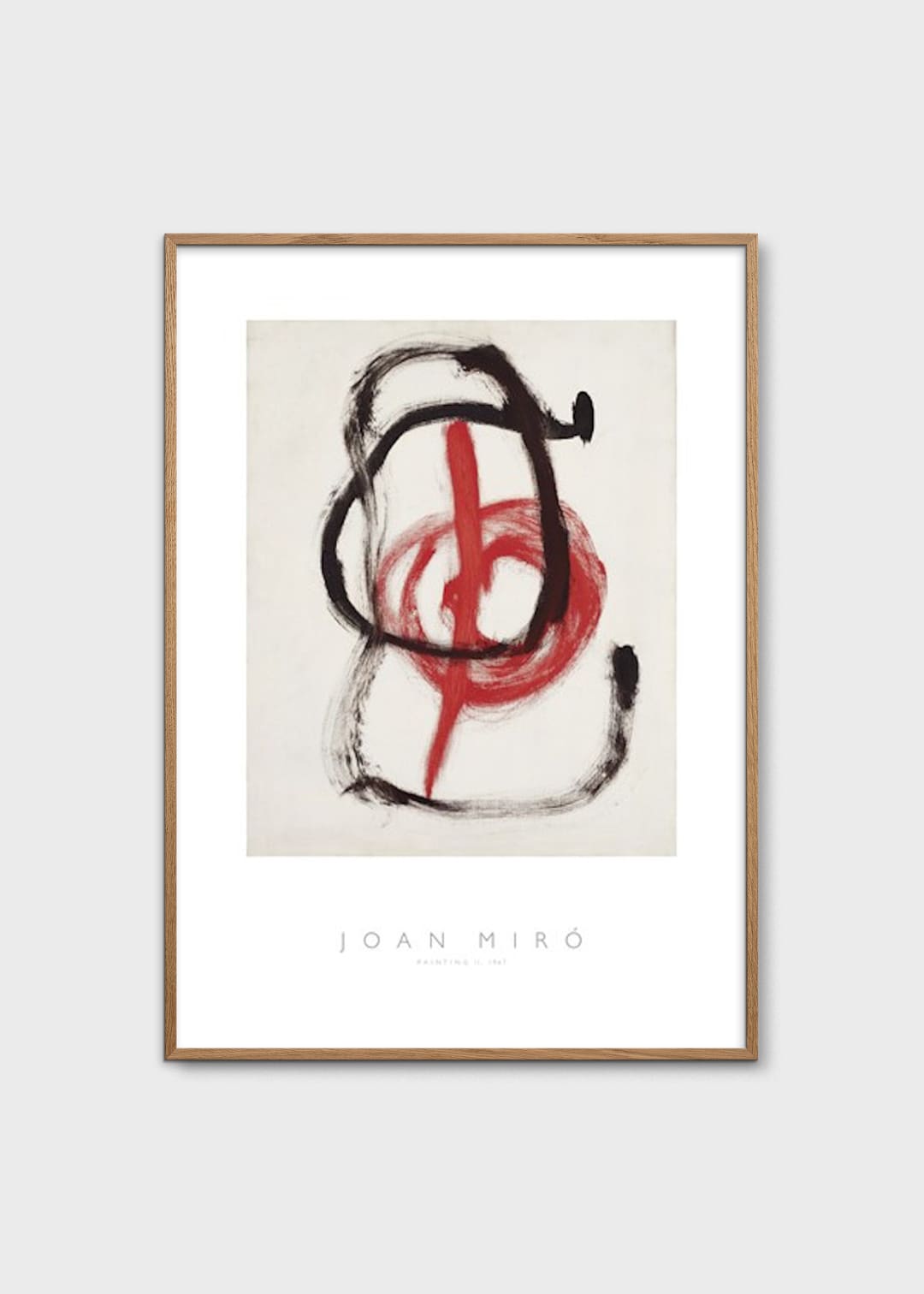 Joan Miro, Painting II 1967 by Rosenstiels