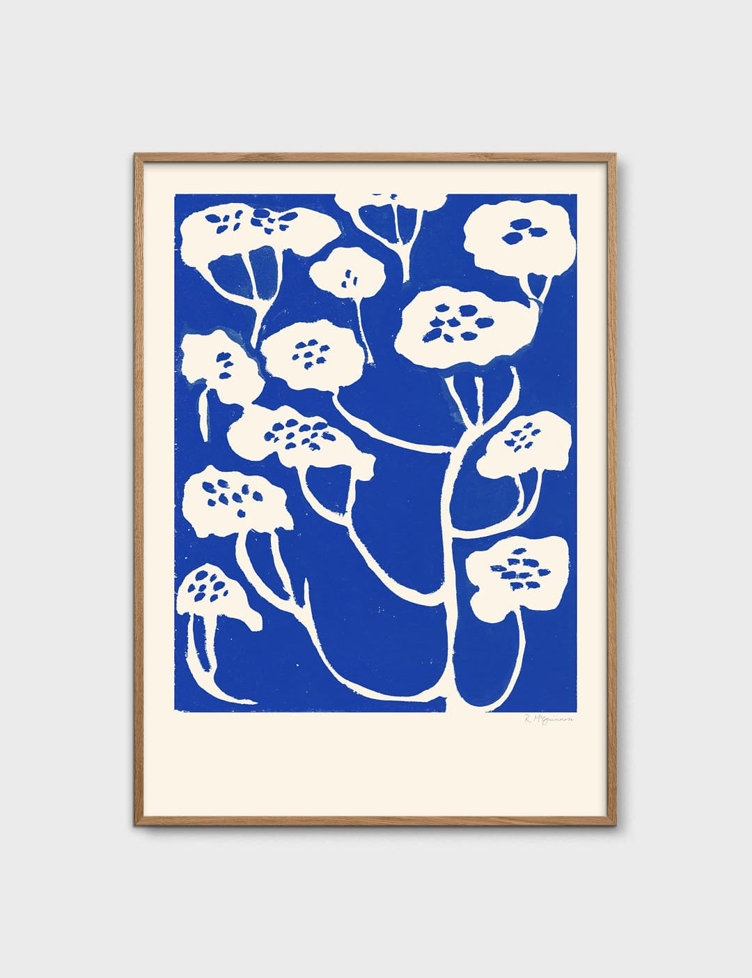 Blue Flower by Rosie McGuinness